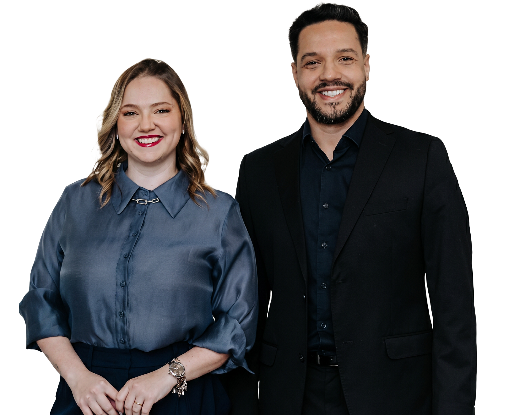 Paola Ketherine e Leandro Henrique — fundadores da YouPop